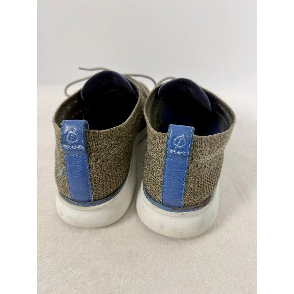 Cole Haan 2 ZERØGRAND Stitchlite Knit Sneakers Tan Gray Men's Size 10M